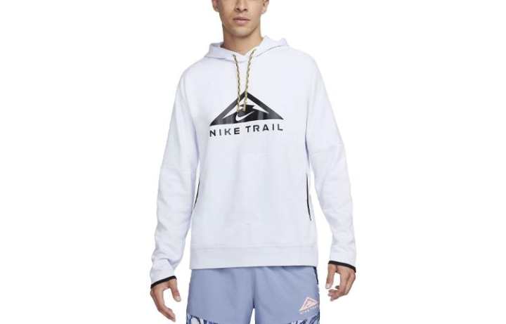 Nike Nike Sweatshirts Men's White Hooded Moderate Regular