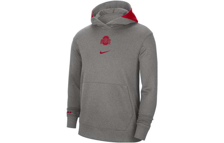 Nike Nike Sweatshirts Men's Gray Hooded Moderate Regular