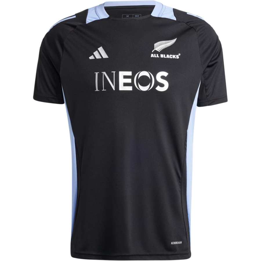 Adidas Adidas All Blacks Rugby Aeroready Short Sleeve T Shirt T Shirt Men's All Black