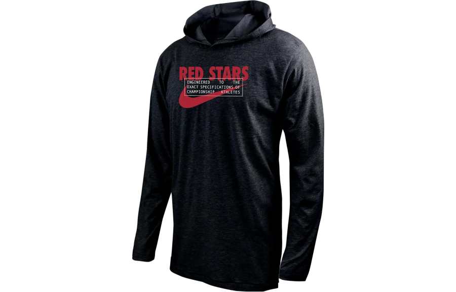 Nike Nike Chicago Red Stars Men's Nike Soccer Long Sleeve Hooded T Shirt
