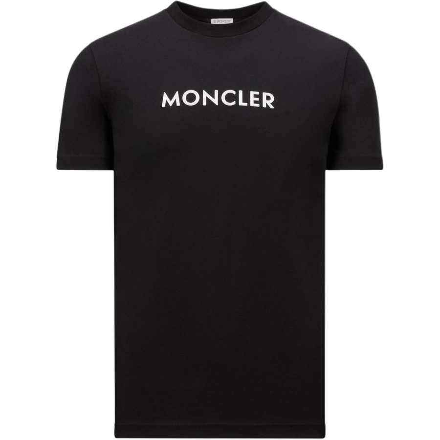 Moncler Logo Detailed Crewneck T Shirt
