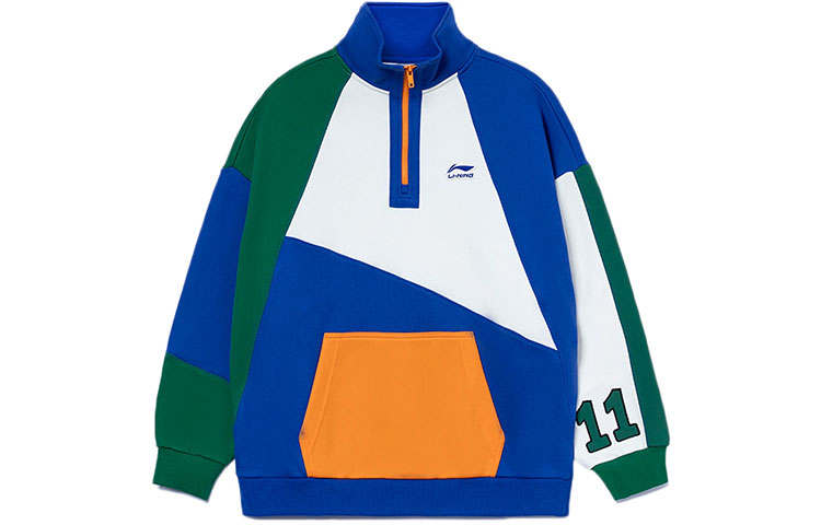 Li-Ning Li Ning CF Sweatshirt Unisex Green Purple Blue