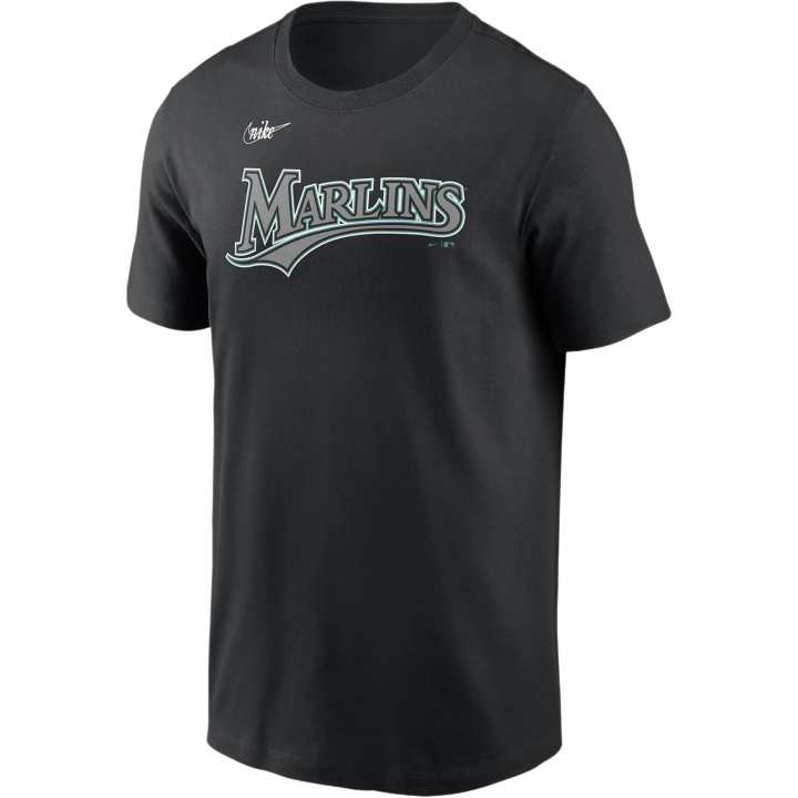 Nike Nike Florida Marlins Cooperstown Wordmark Men's Nike Mlb T-Shirt