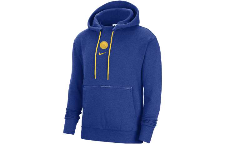 Nike Nike Nba Golden State Warriors Courtside Fleece Pullover Hoodie