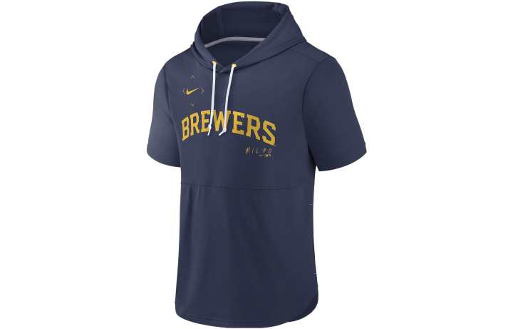 Nike Nike Sweatshirts Men's Marine Blue Hooded Moderate Regular