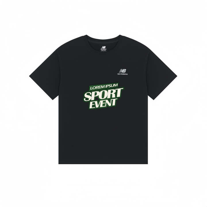 New Balance New Balance T Shirt Unisex Black