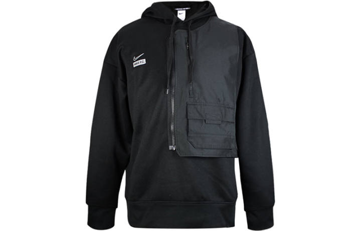 Nike Nike Sweatshirts Men's Black Hooded Moderate Regular