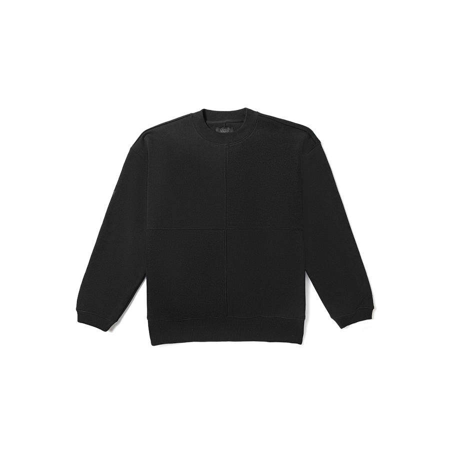 Vans Vans Sweatshirts Unisex Black Crew Neck Moderate Regular