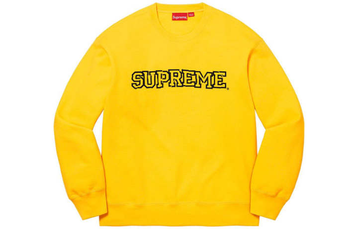 Supreme Supreme shattered logo crew-neck sweatshirt