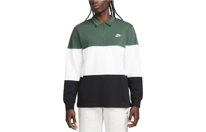 Nike Nike Sweatshirts Men's Green Lapel Moderate Other