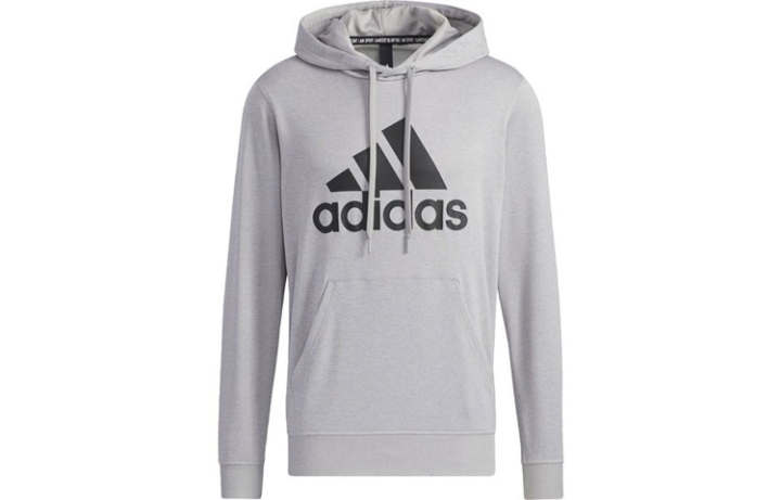Adidas Adidas Sweatshirts Men's Gray Hooded Moderate Regular