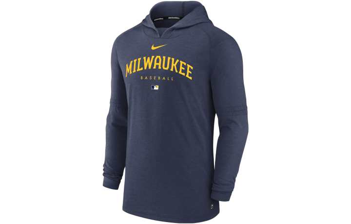 Nike Nike Sweatshirts Men's Marine Blue Hooded Moderate Regular