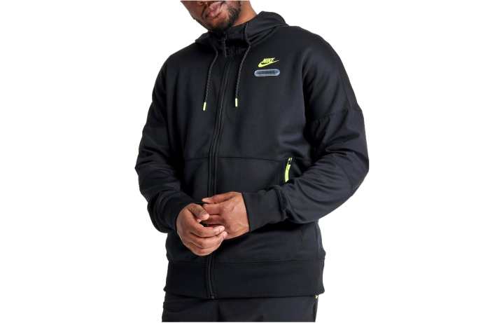 Nike Nike Sweatshirts Men's Black Hooded Moderate Regular