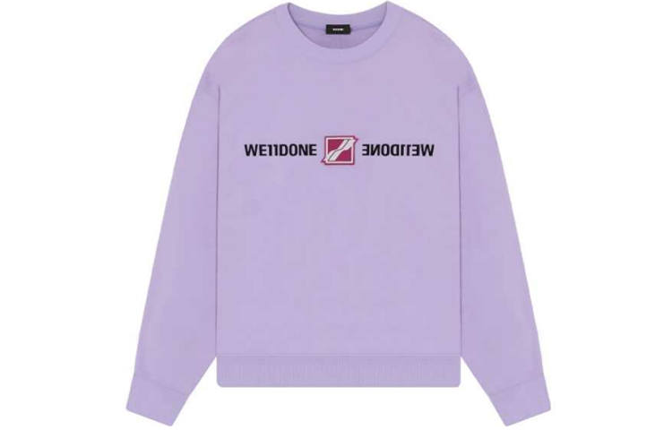 WE11DONE WE11DONE Sweatshirt Unisex Purple
