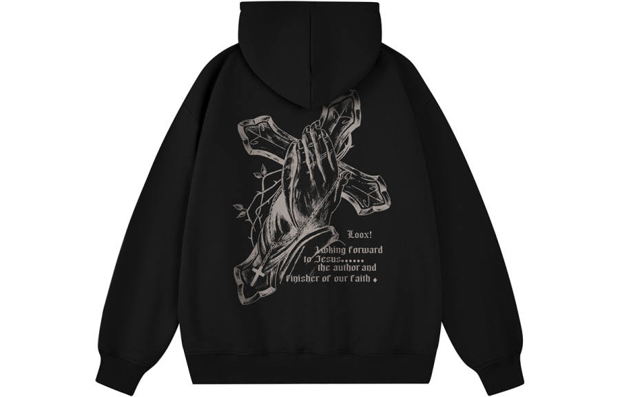 LOOX! Sweatshirts Unisex Hooded Thickened Heavyweight