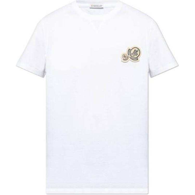 Moncler Moncler Logo Patch Crewneck T Shirt