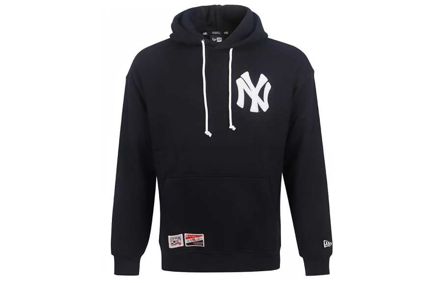 New Era Sweatshirts Men's Black Hooded Non Detachable Moderate Regular