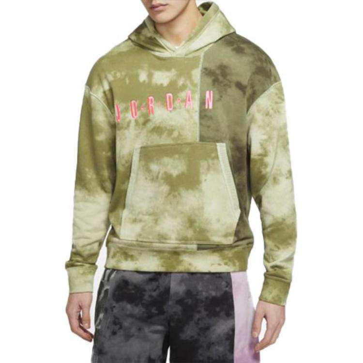 Jordan Jordan Sport Sweatshirts Men's Green Hooded Moderate Regular