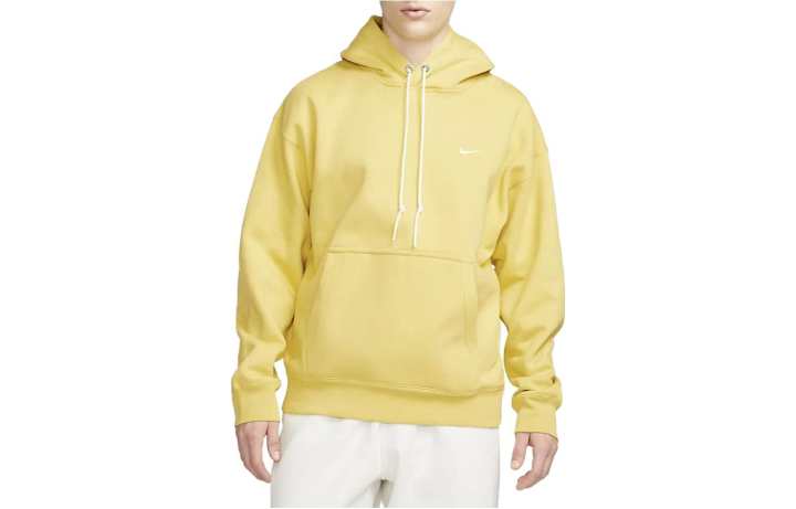 Nike Nike Sweatshirts Men's Yellow Hooded Moderate Regular