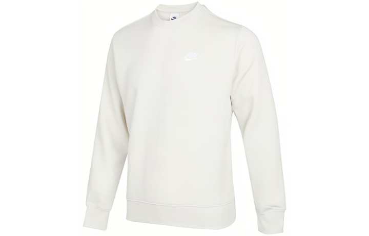 Nike Nike Sweatshirts Men's Beige Crew Neck Moderate Regular