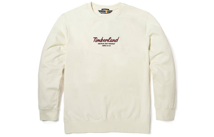 Timberland Sweatshirts Unisex Vintage White Crew Neck Moderate