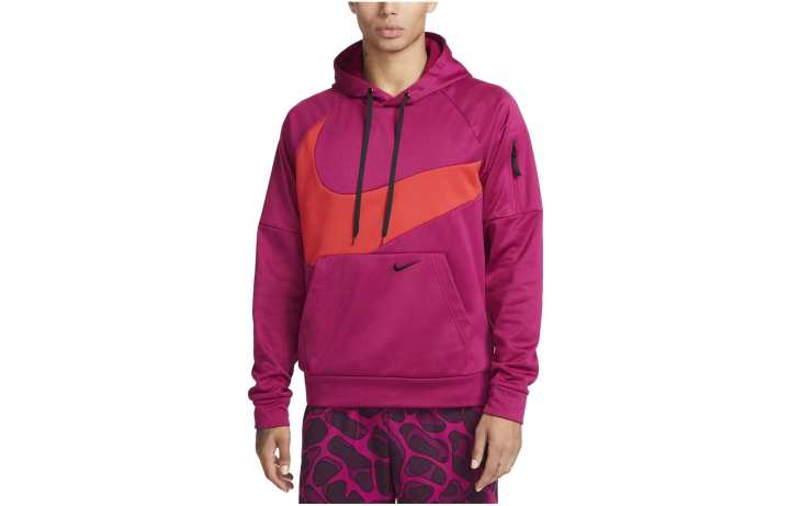 Nike Nike Sweatshirts Men's Red Hooded Moderate Regular