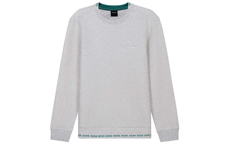 HUGO BOSS HUGO BOSS Sweatshirt Men's Gray White