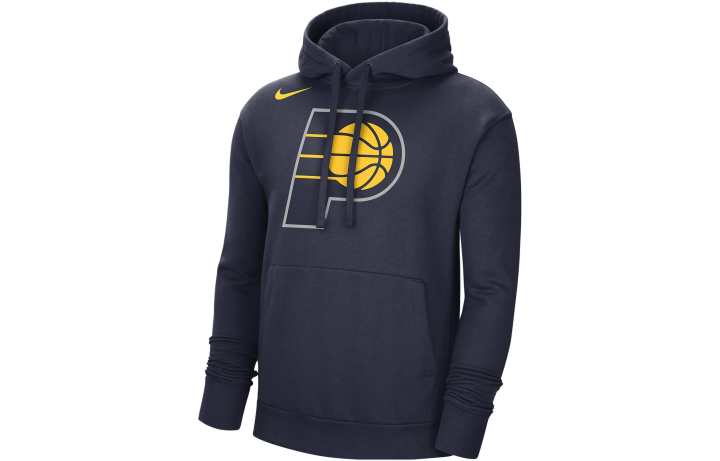 Nike Nike Nba Indiana Pacers Fleece Pullover Loose Fit Hoodie