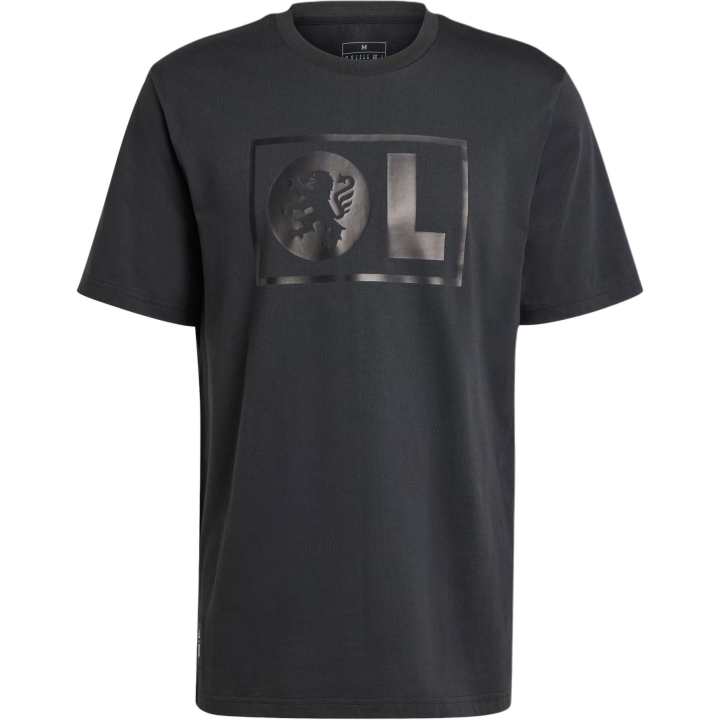 Adidas Adidas Olympique Lyonnais T Shirt Men's Black