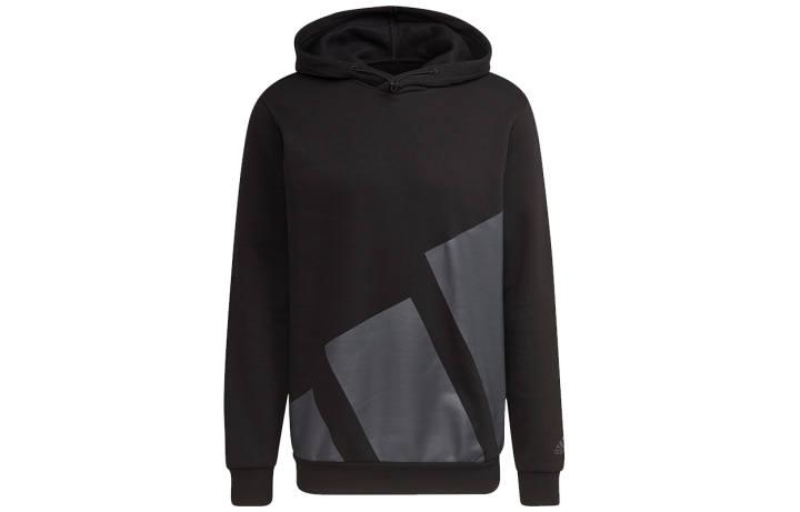 Adidas Adidas Sweatshirts Men's Black Hooded Moderate Regular