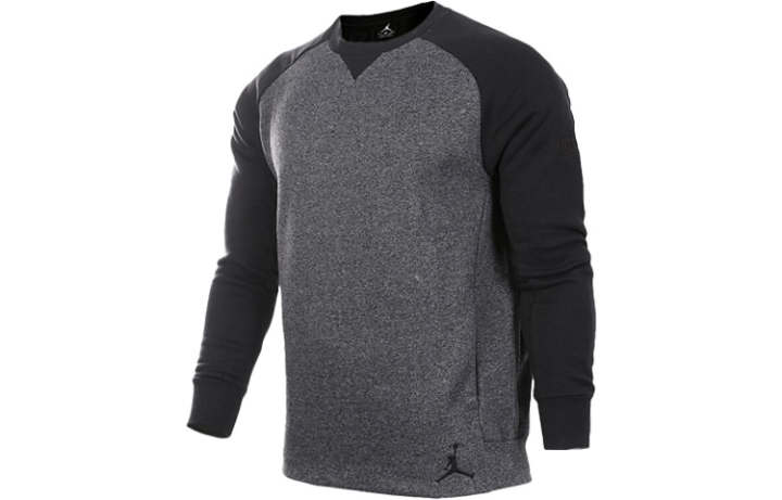 Jordan Jordan Sweatshirts Men's Black Crew Neck Thickened Regular