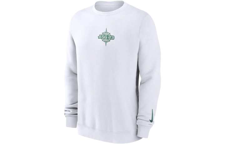 Nike Nike Sweatshirts Men's White Crew Neck Moderate Other