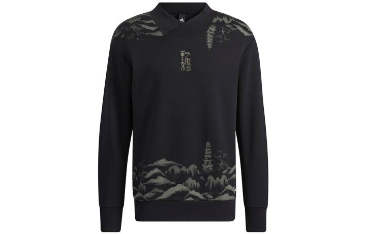 Adidas Adidas Sweatshirts Men's Black V Neck Moderate Regular