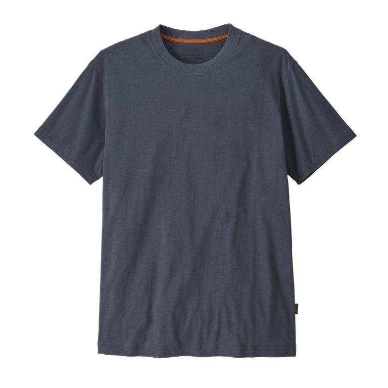 Patagonia T Shirts Men's Crew Neck Moderate Straight Fit