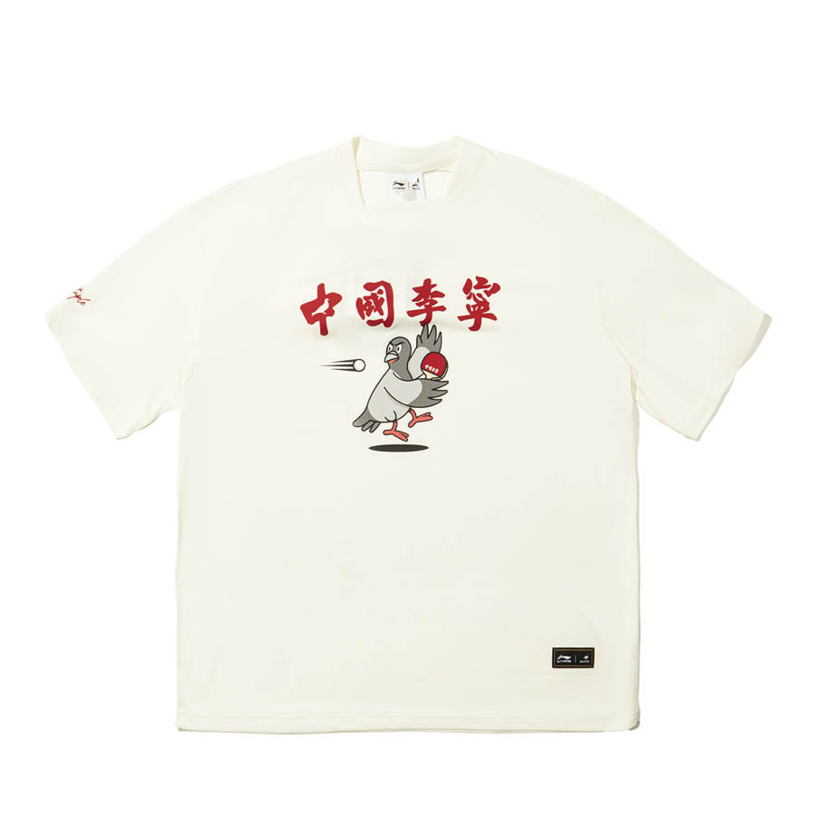 Li-Ning Li Ning x Staple T Shirt Men's Ecru