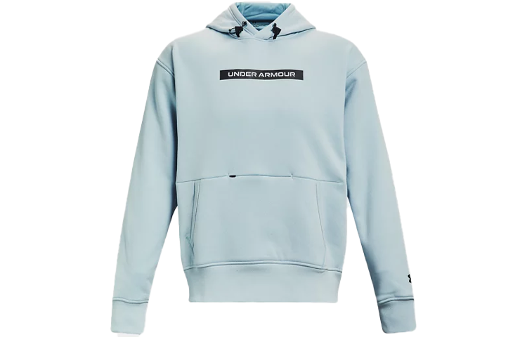 Under Armour Sweatshirts Men's Sea Wave Blue Hooded Moderate Regular
