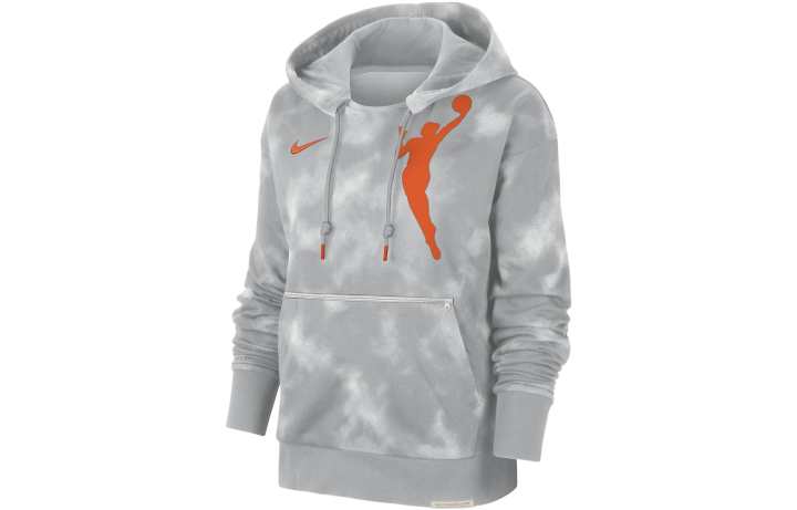 Nike Nike Sweatshirts Men's Light Gray Hooded Moderate Regular