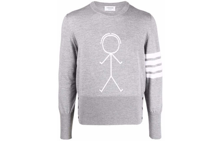 THOM BROWNE THOM BROWNE· Sweatshirt Men's Gray