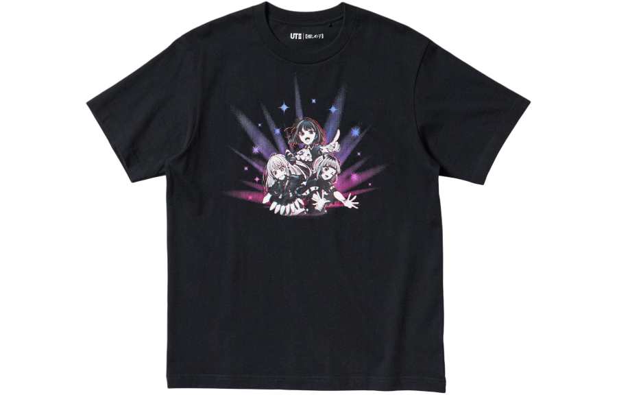 UNIQLO x Oshinoko T Shirt Men's Black