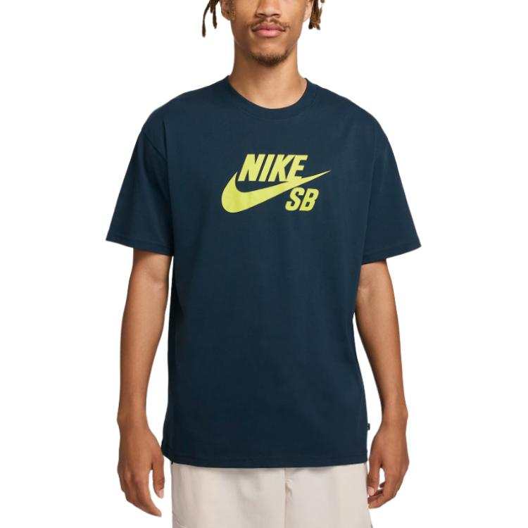 Nike Nike SB Men's Logo Skate T Shirt T Shirt Men's Marine Blue