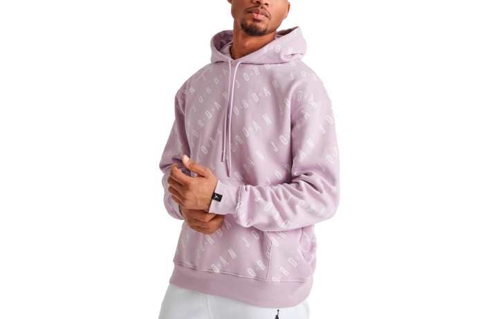 Jordan Jordan Sweatshirts Men's Pink Hooded Moderate Regular