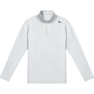 Mizuno Running T Shirts Men's Stand Collar Moderate Straight Fit