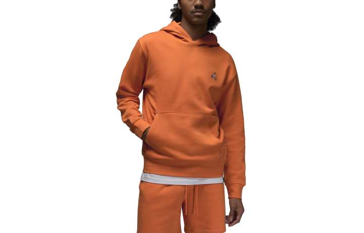 Jordan Jordan Sweatshirts Men's Orange Hooded Moderate Regular