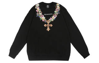 ED HARDY X Sweatshirts Unisex Crew Neck Moderate Regular