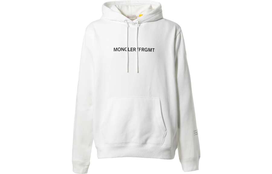 Moncler X Fragment Hiroshi Fujiwara Floral Motif Hoodie