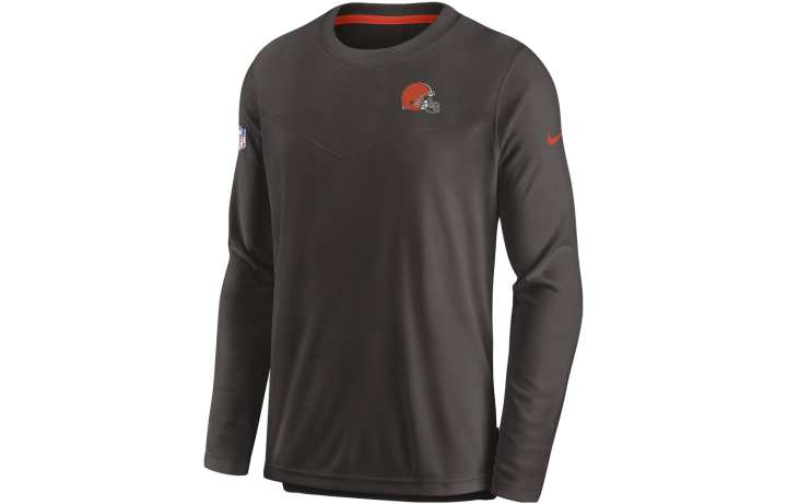 Nike Nike Sweatshirts Men's Brown Crew Neck Moderate Other