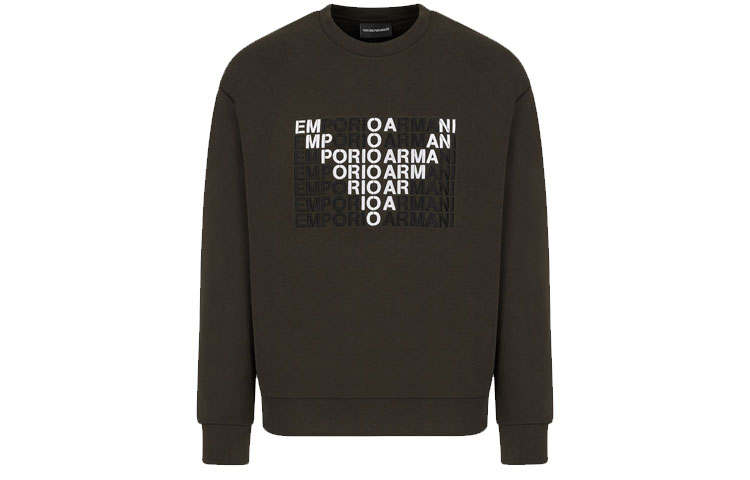 EMPORIO ARMANI FW21 Sweatshirt Men's Coffee