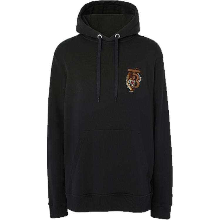 Burberry Tiger Graphic Cotton Hoodie