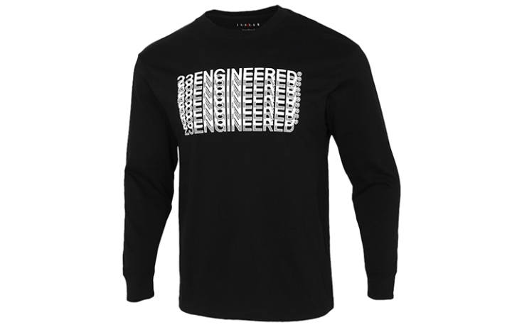 Jordan Jordan Air Jordan J 23 Sweatshirts Men's Black Crew Neck Moderate Regular