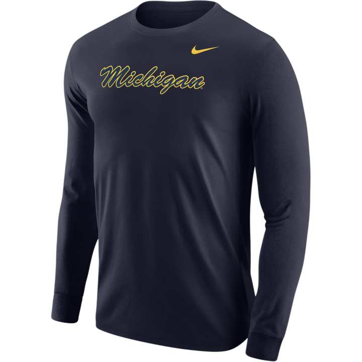 Nike Nike Michigan Men's Nike College Long-Sleeve T-Shirt